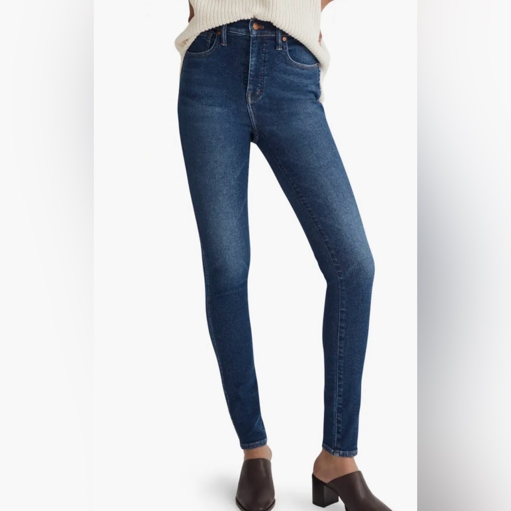 Madewell- 10" high-rise‎ skinny- 26